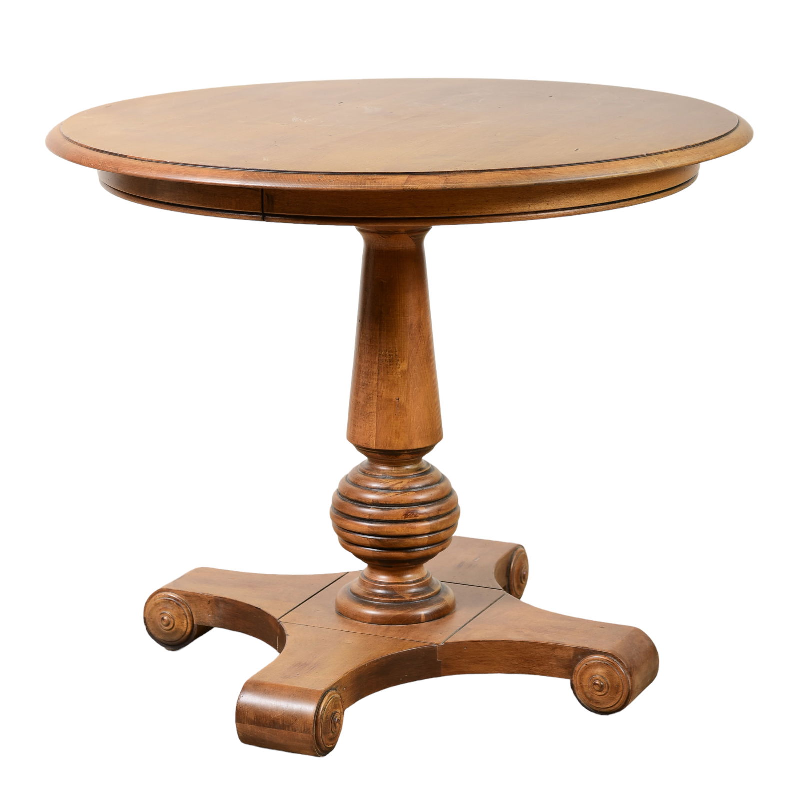 Ethan Allen walnut center table (1 of 4)