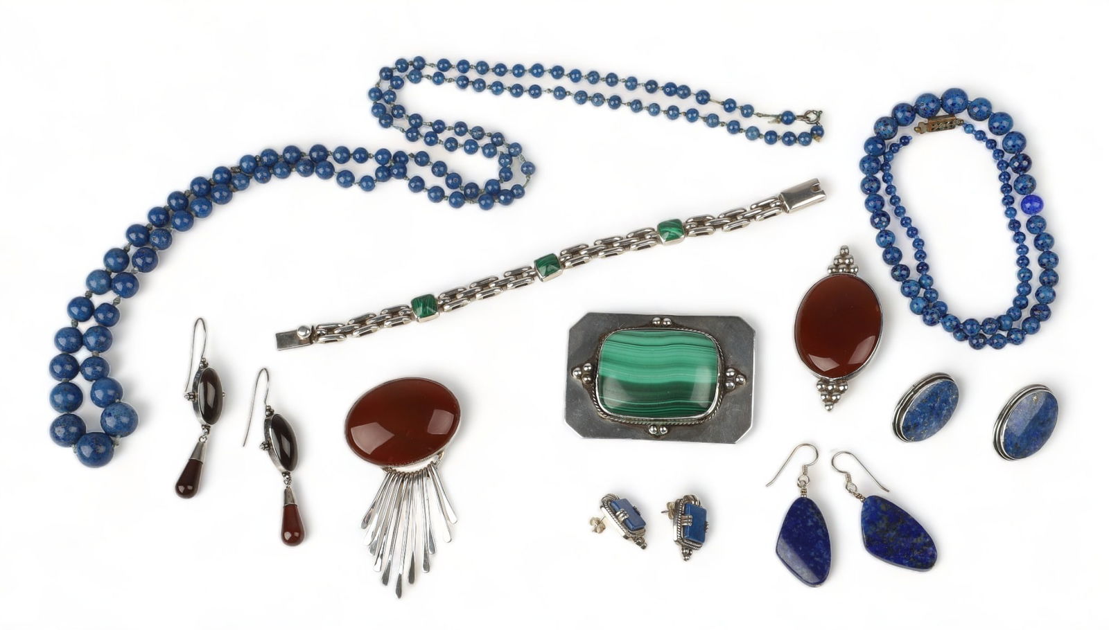 Sterling Multi-Stone Jewelry Grouping (1 of 6)