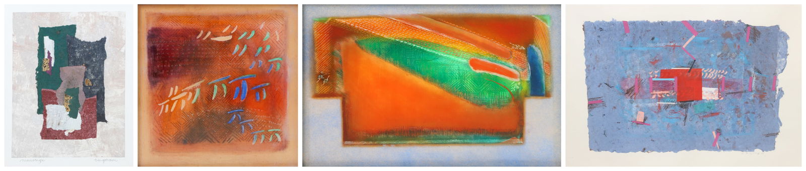 (4) Framed Postmodernist Artworks (1 of 13)