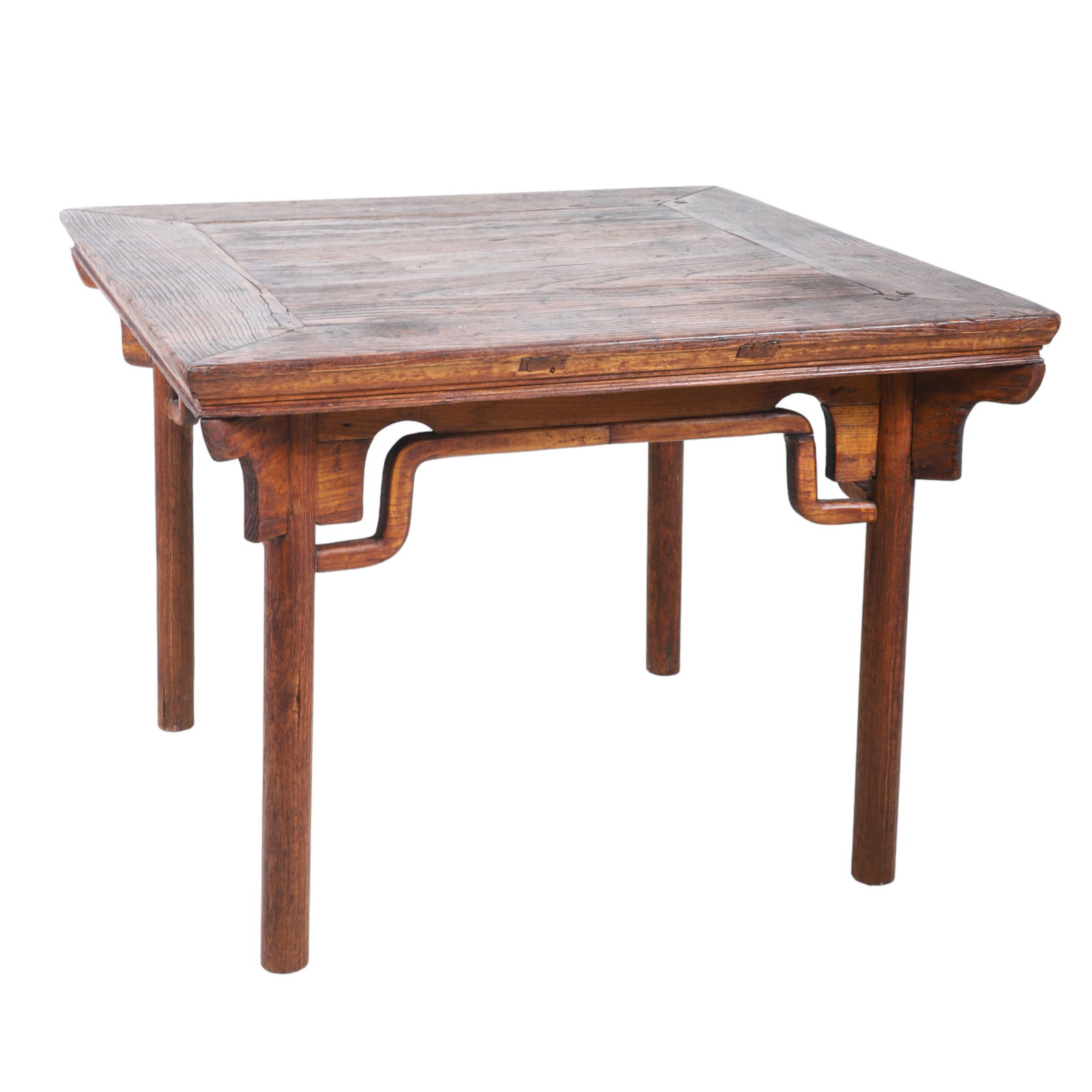 Chinese Elmwood carved dining table (1 of 1)