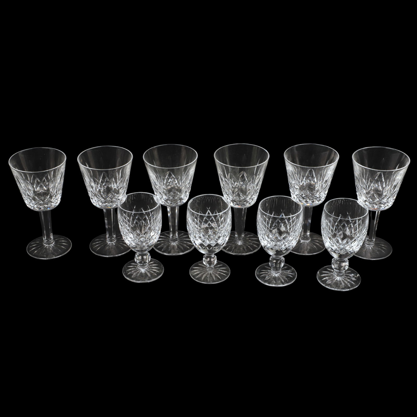 (10) Waterford Crystal Glasses (1 of 3)