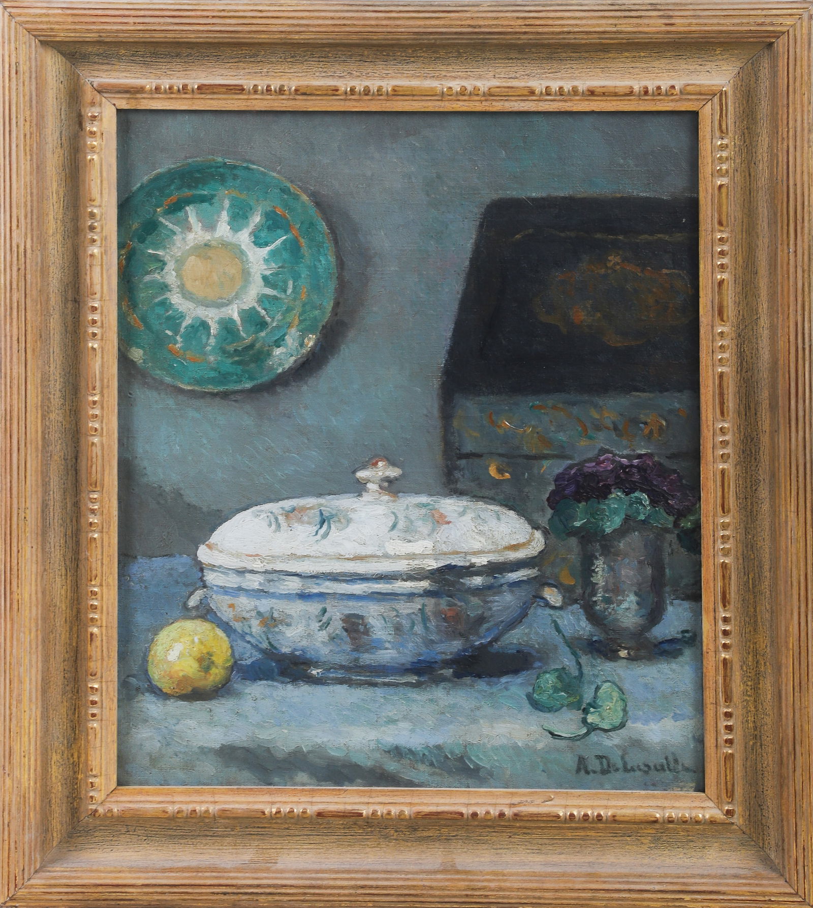 Angele Delasalle Still Life Painting (1 of 4)