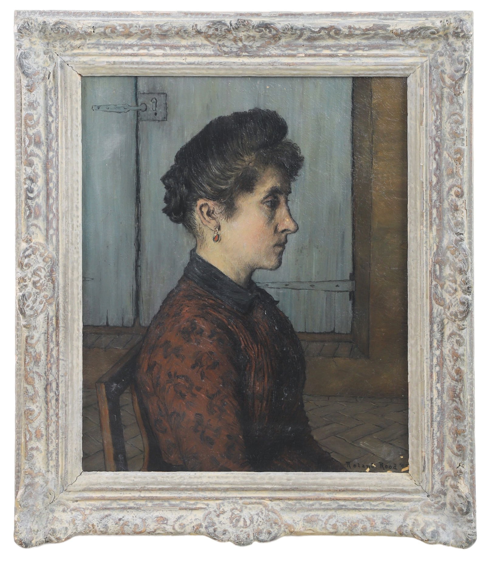 Roland Rood Post-Impressionist Portrait Painting (1 of 4)