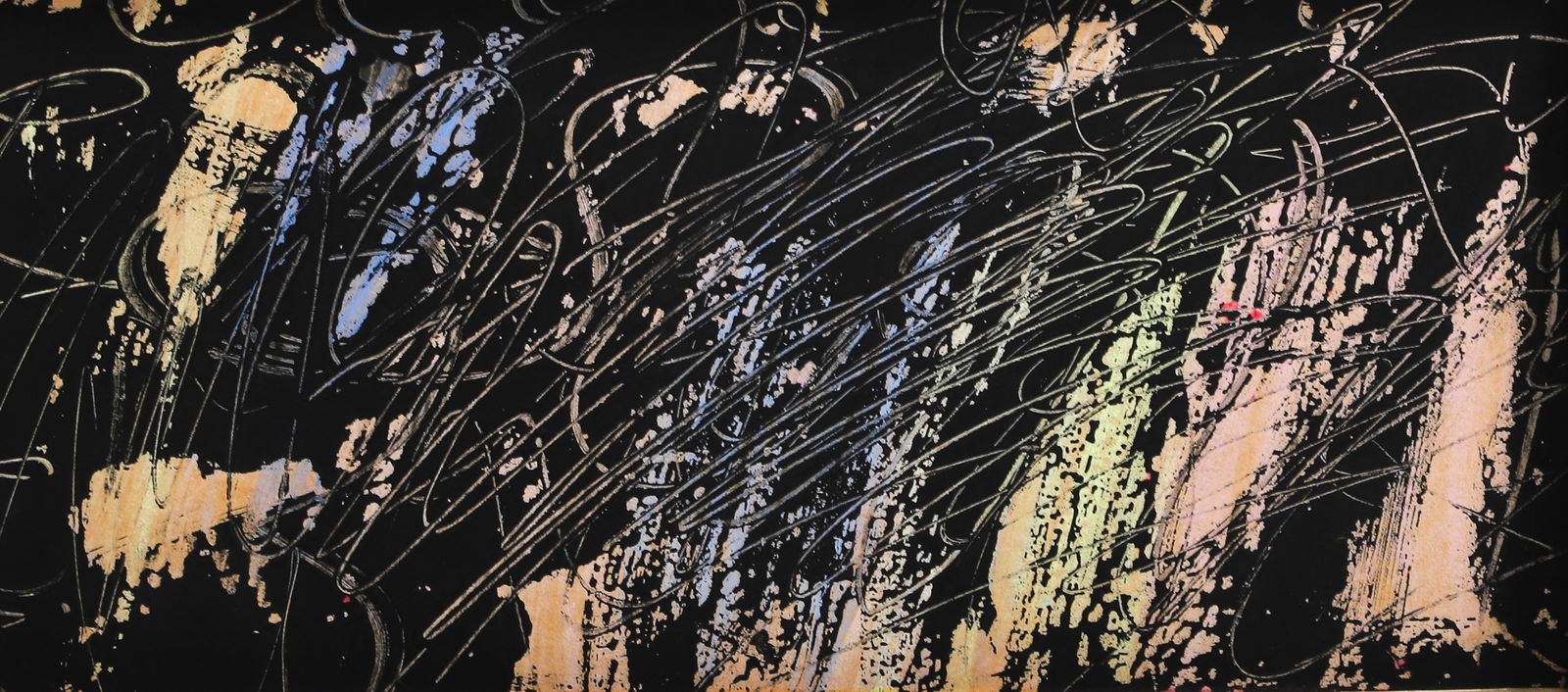 Small Abstract Expressionist Painting (1 of 3)