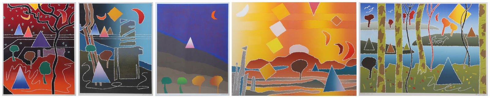 Arthur Secunda (5) Serigraphs (1 of 13)