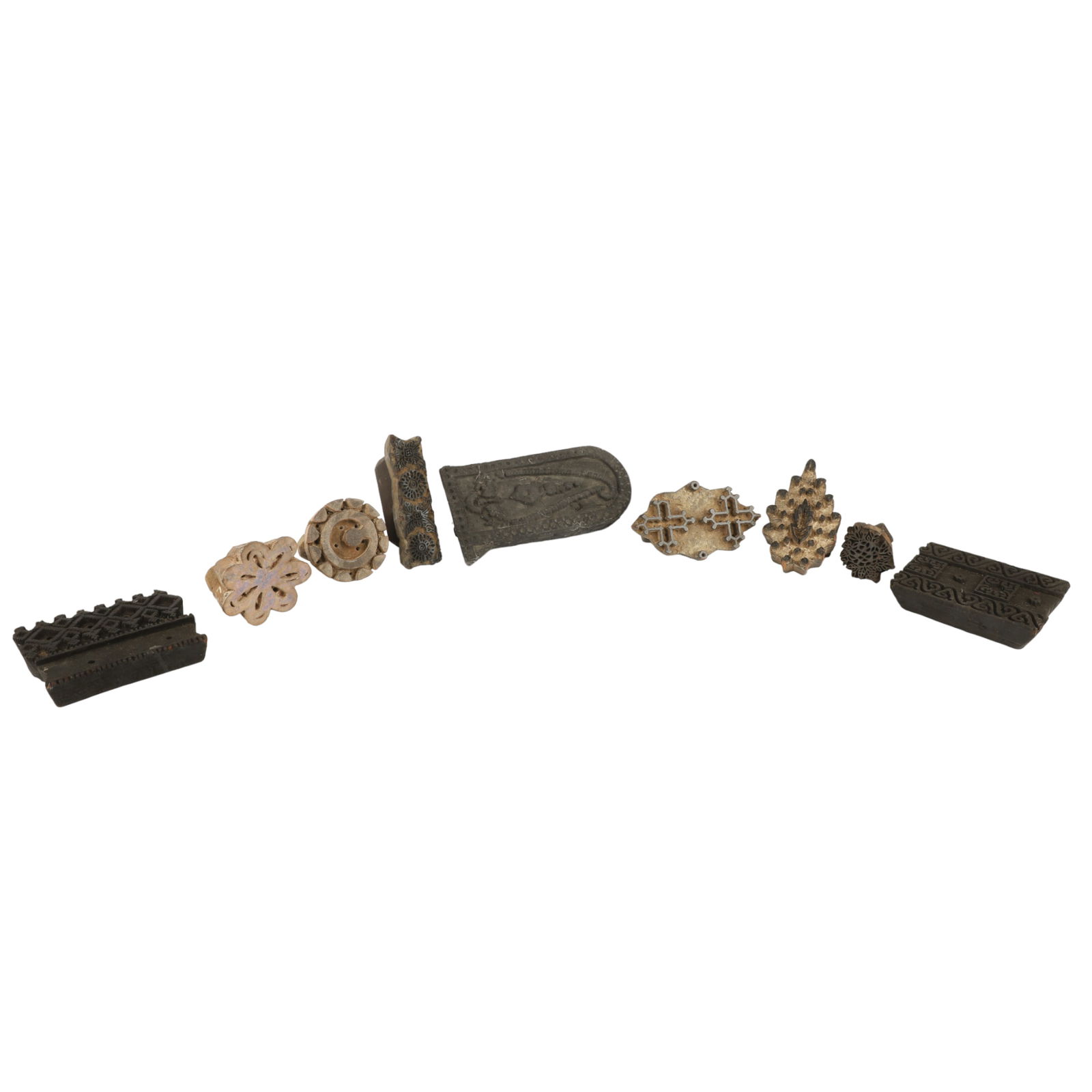 (9) Carved Wood Wallpaper Stamps (1 of 5)