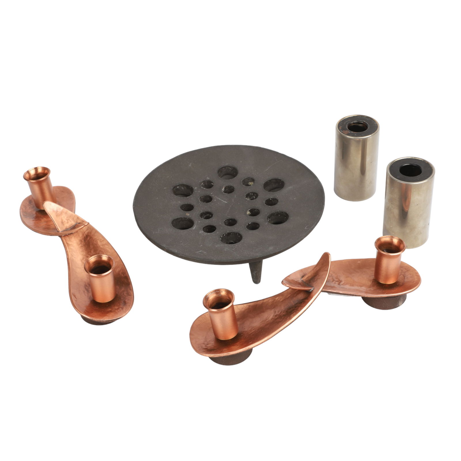 Danish Candlestick Pairs and Quistgaard Candelabra (1 of 7)