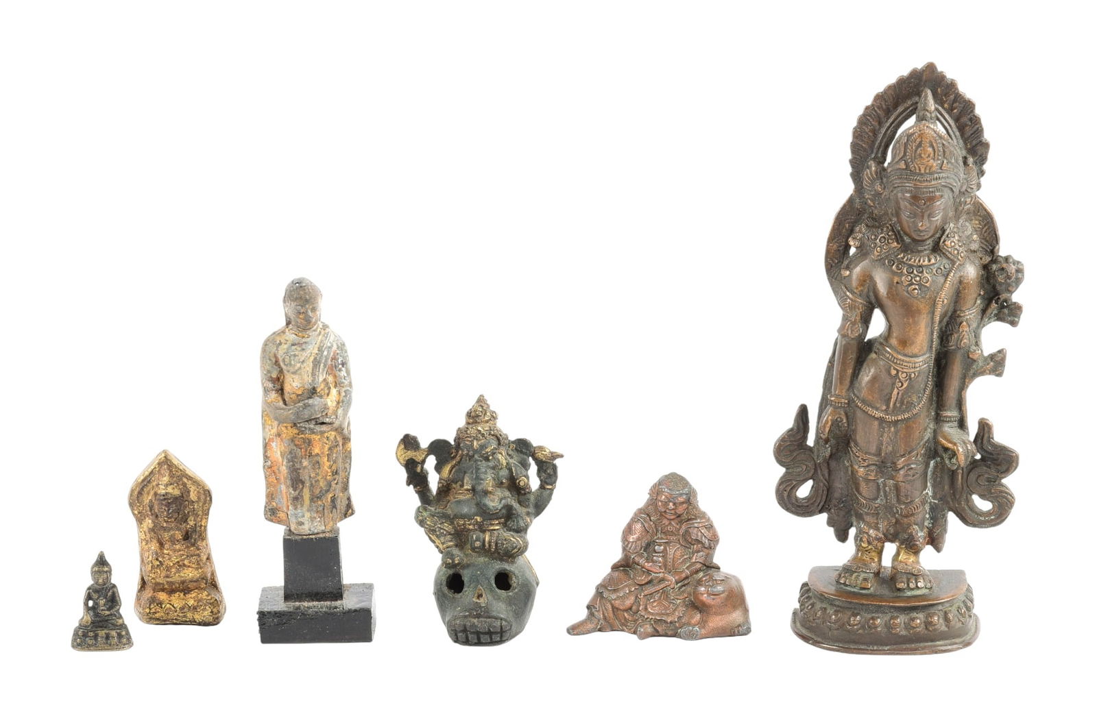 (6) Asian Deity Figures (1 of 1)