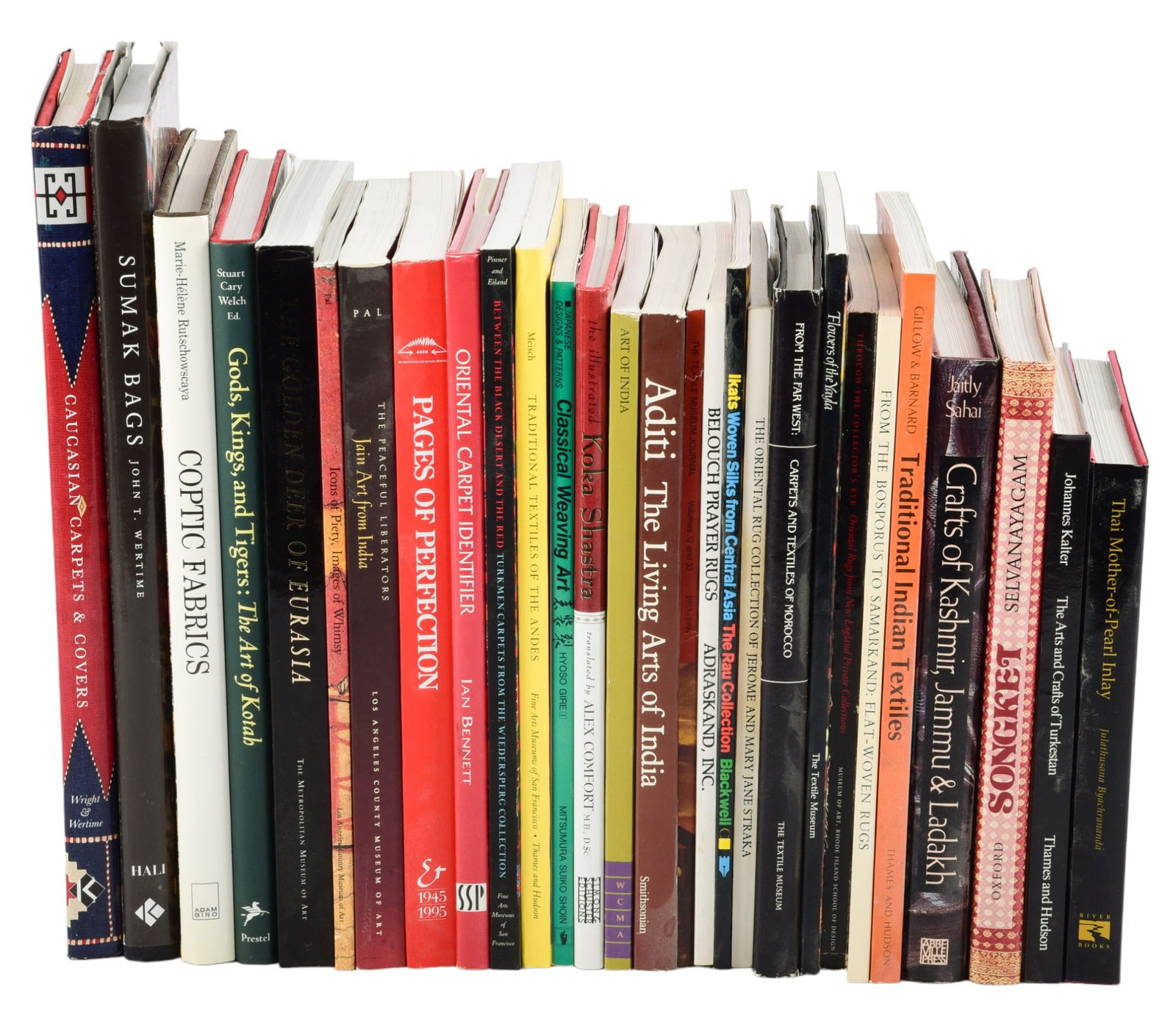 Assorted Books Related to Textiles and Asian Crafts (1 of 1)