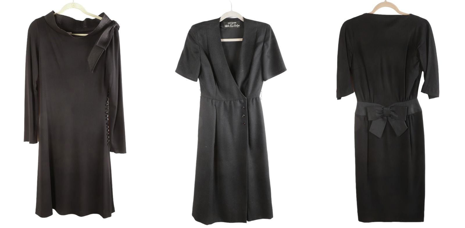 (3) Vintage Ladies Dresses, 50's-80's (1 of 7)