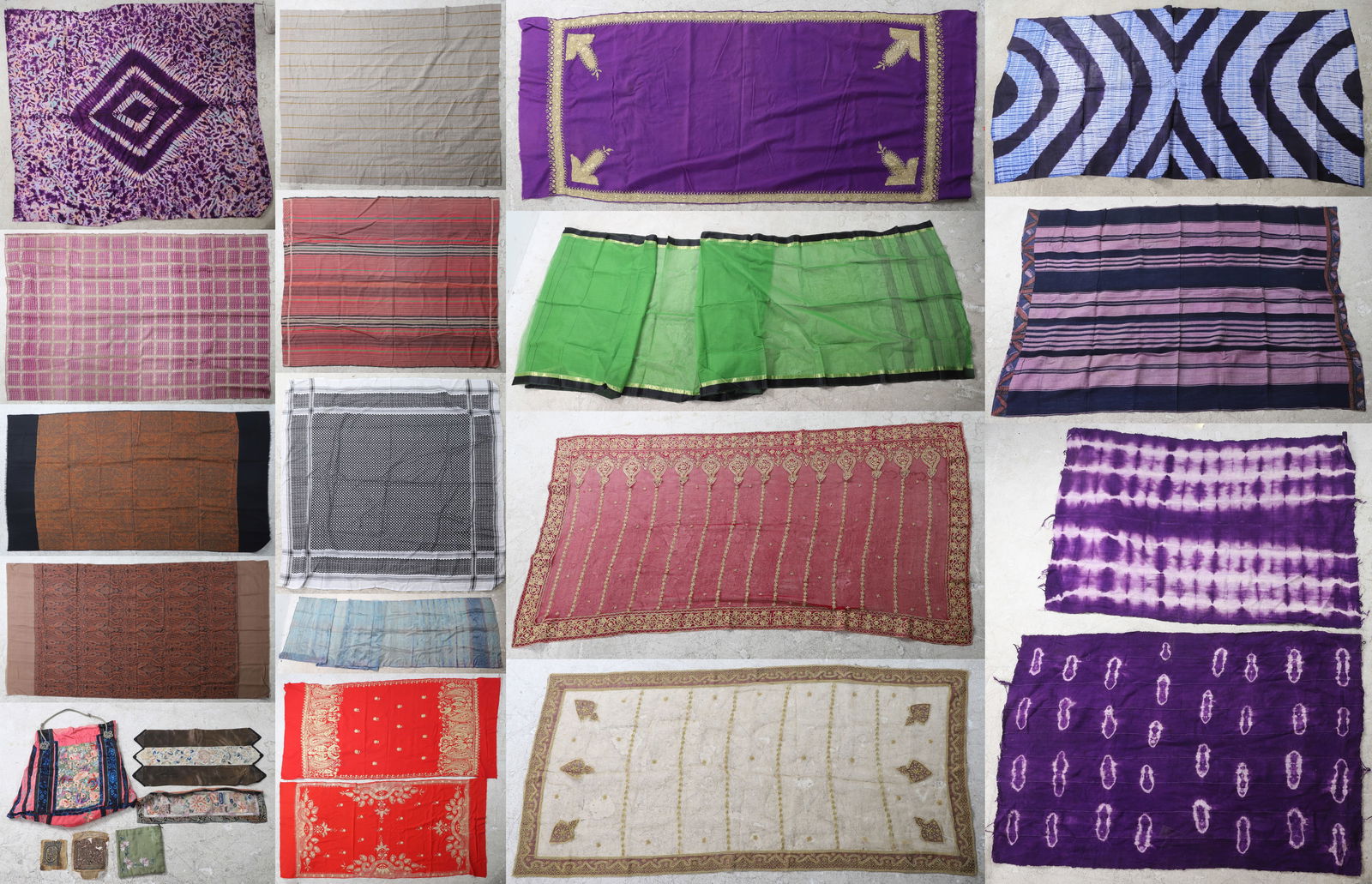 Oversized Ethnic Textile Grouping (1 of 20)