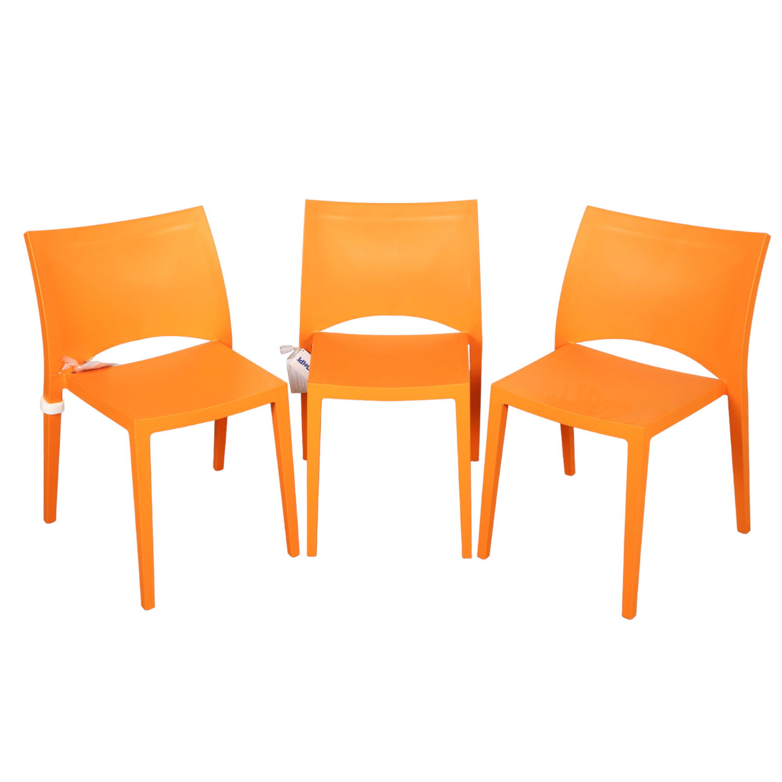 (3) Bontempi Casa Aqua Modern Design side chair (1 of 5)