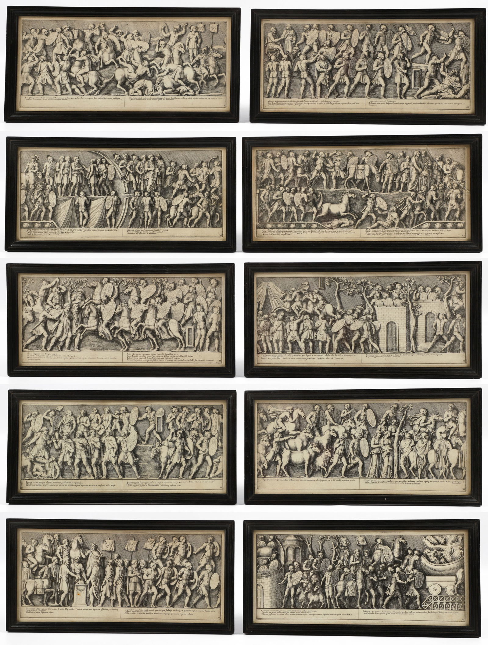 (10) Classical Roman Soldier Engravings (1 of 7)