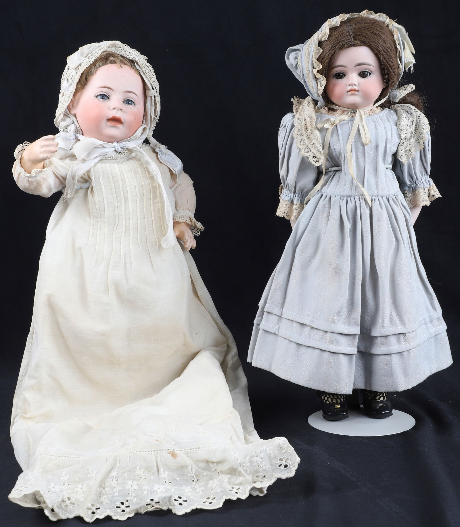(2) Bisque Porcelain Dolls (1 of 6)