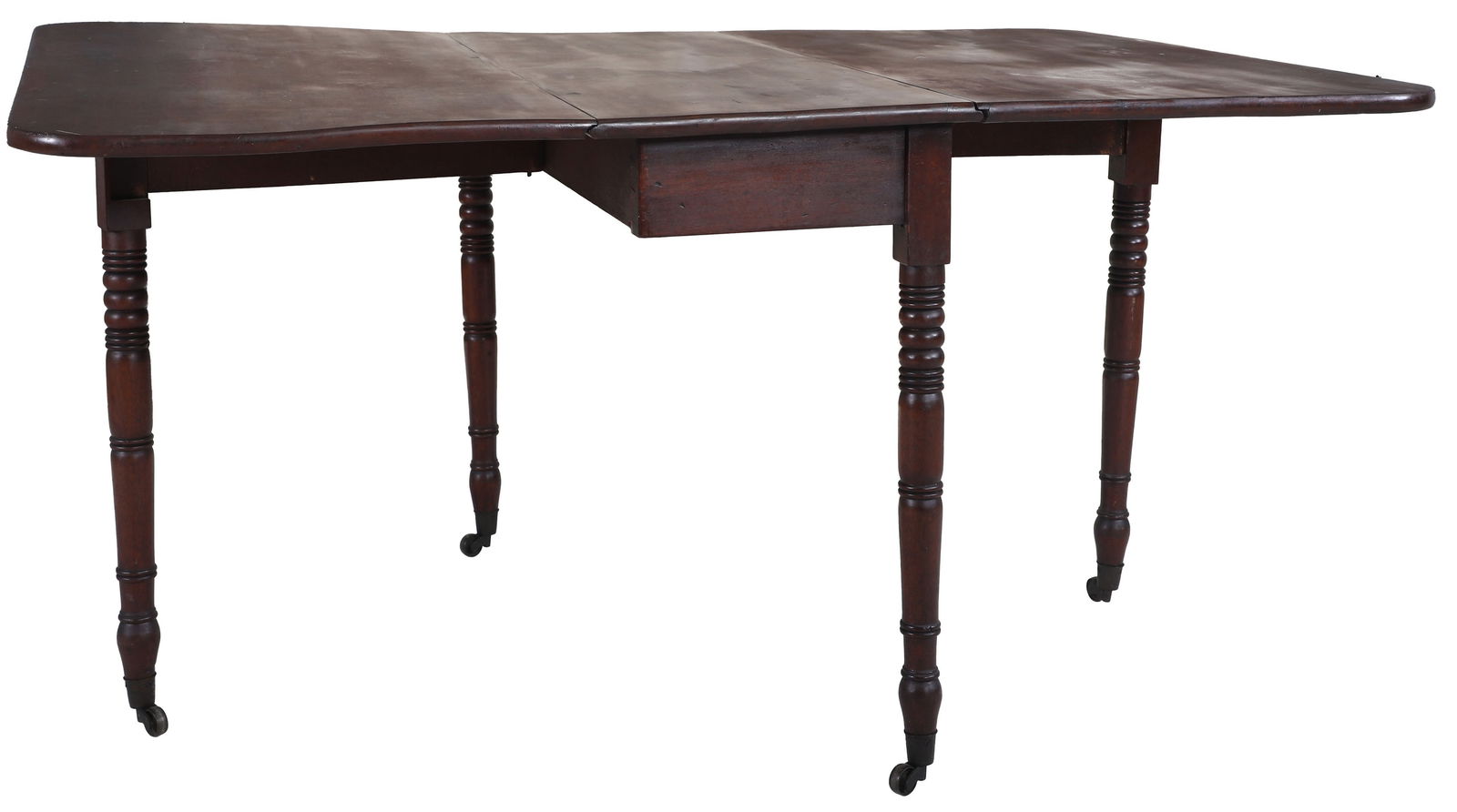 Mahogany Sheraton dropleaf table (1 of 3)