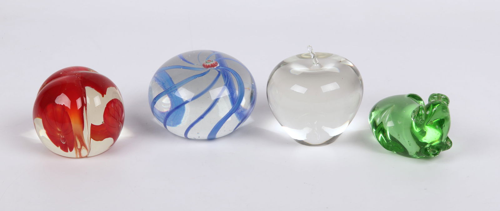 (4) Art Glass Paperweights (1 of 5)
