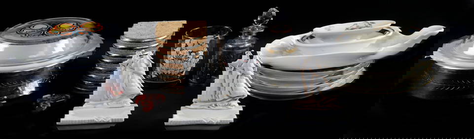 Lot of Porcelain & Glass (1 of 3)
