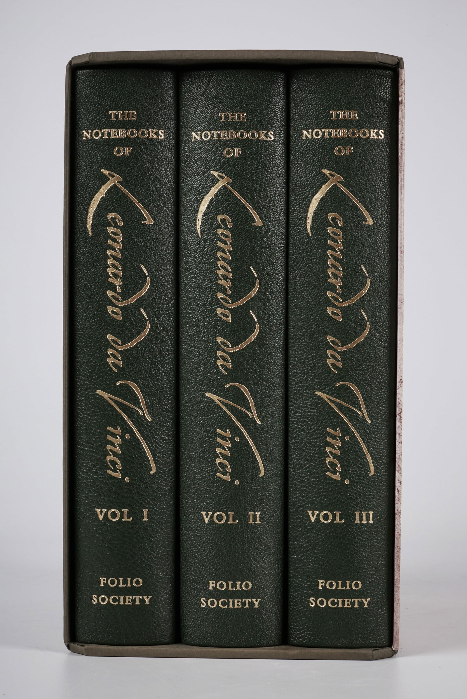 [3] vols of The Notebooks of Leonardo da Vinci (1 of 3)