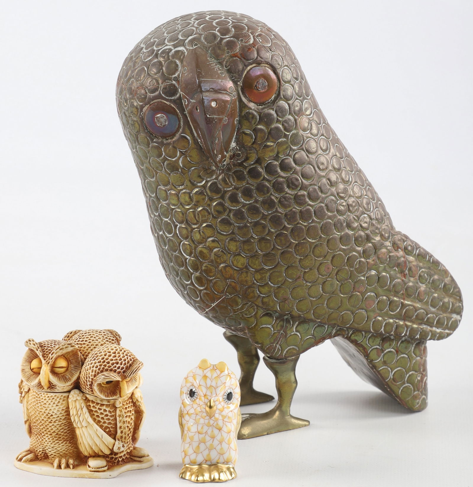 (3) Owl Figures (1 of 3)