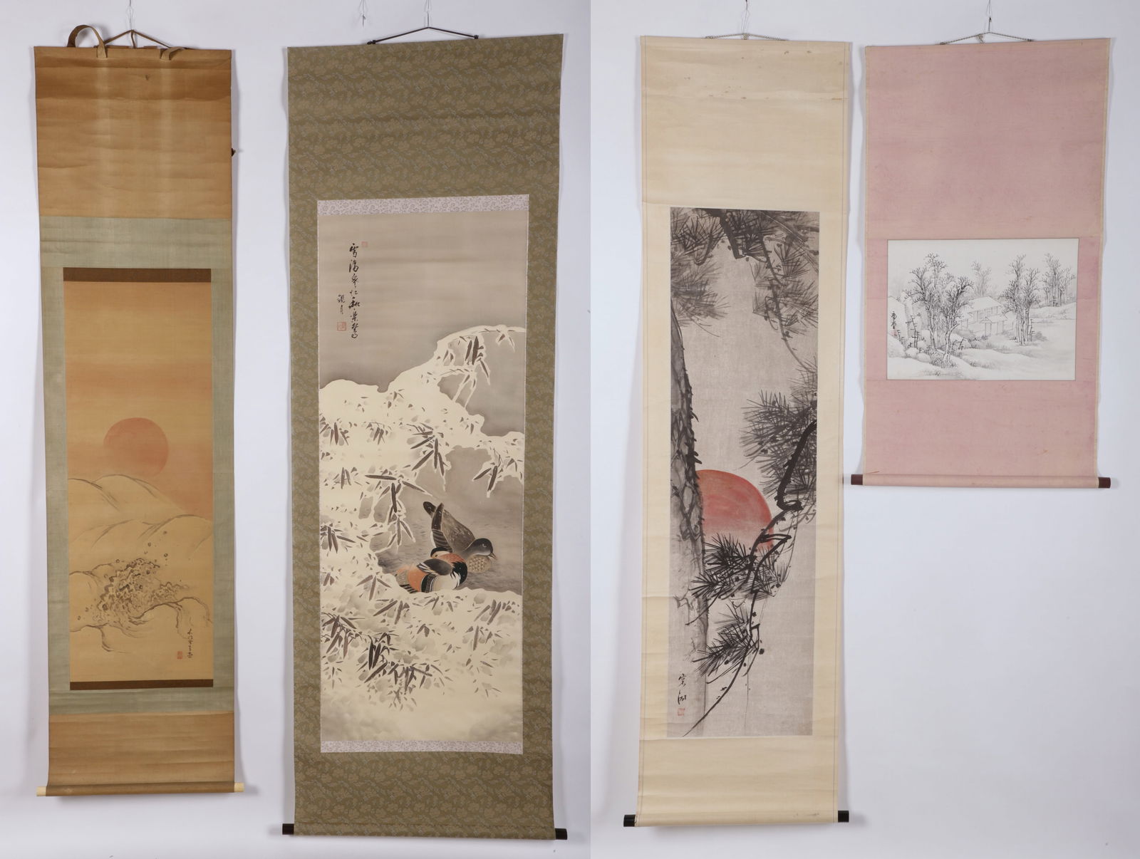 (4) Chinese Scrolls, Landscapes (1 of 20)