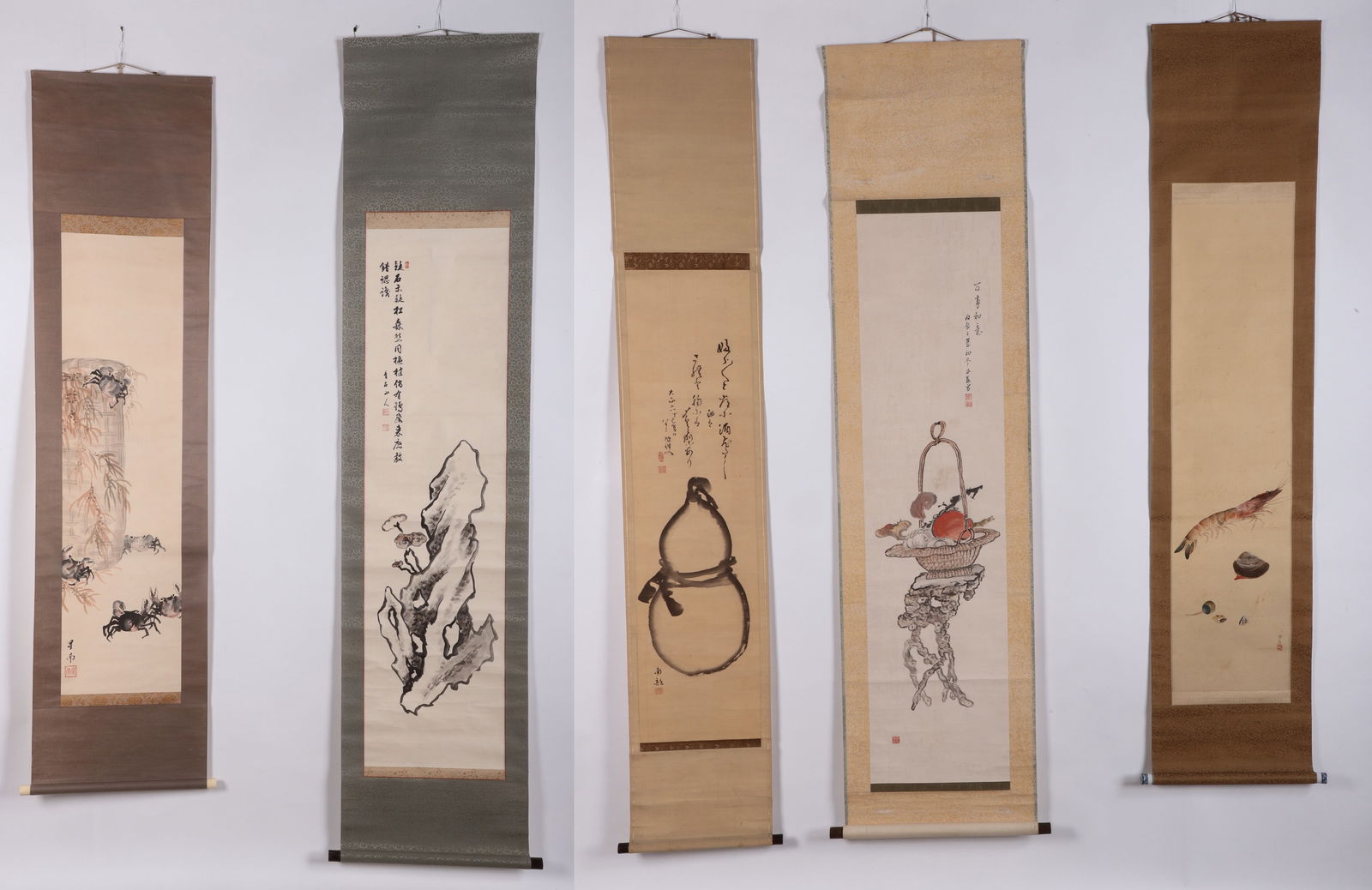 (5) Chinese Scrolls (1 of 20)