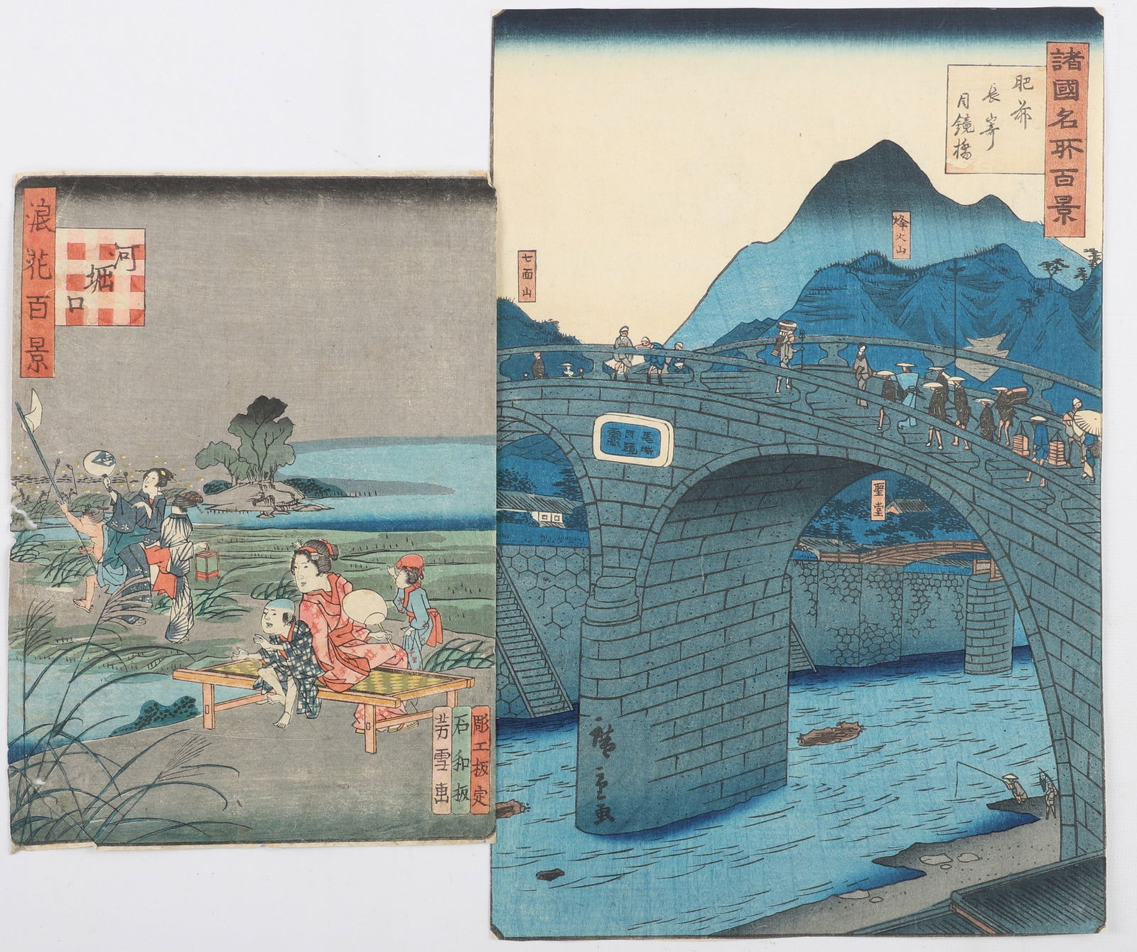(2) Japanese Woodblock Print (1 of 7)