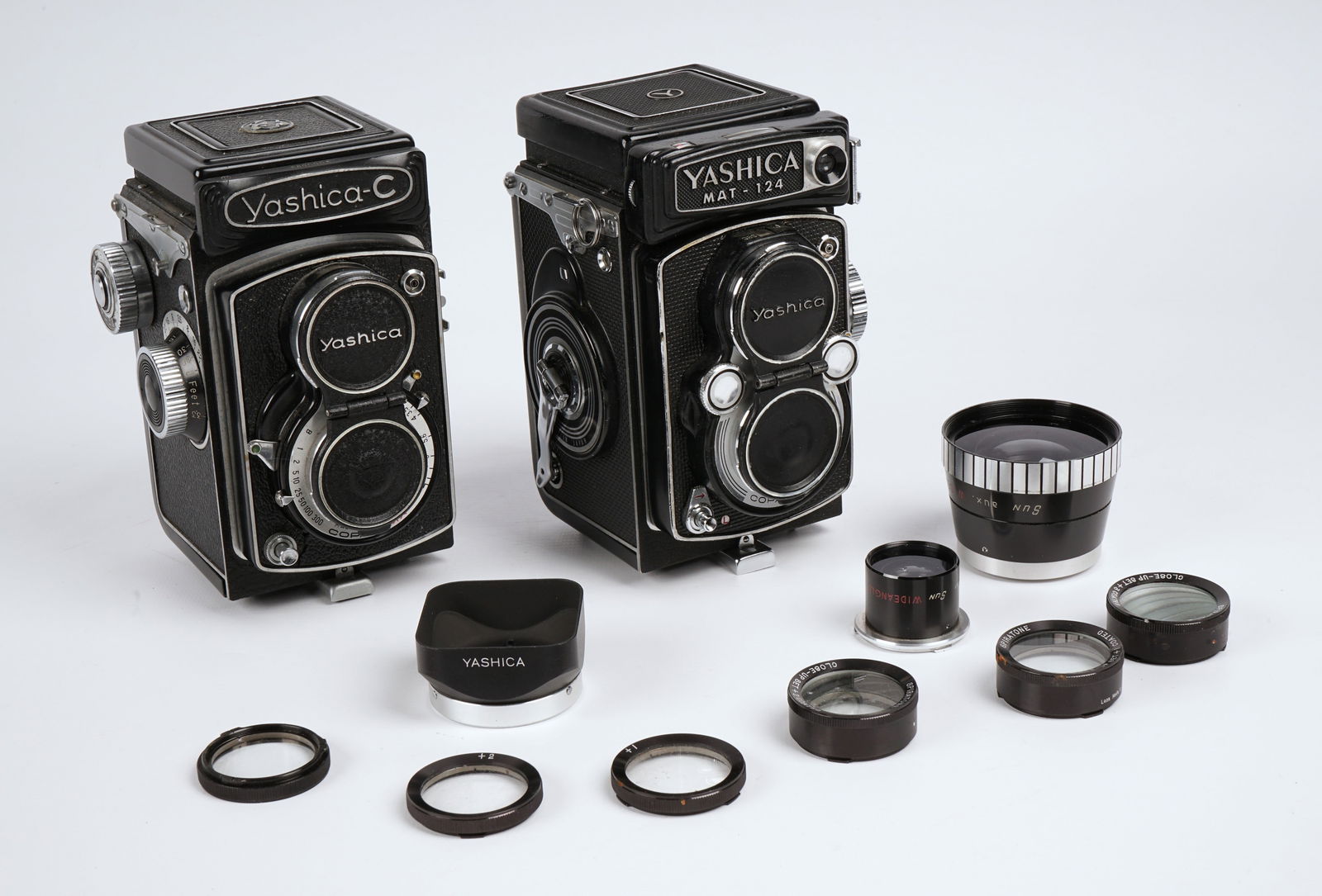 (2) Yashica Medium Format Twin Lens Cameras (1 of 5)
