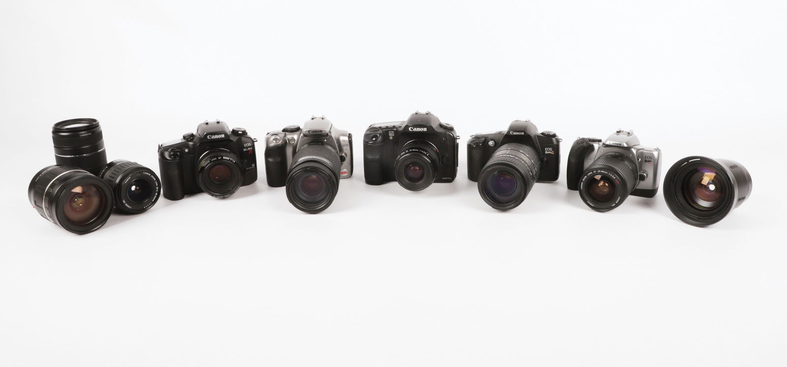 (5) Canon 35 mm and Digital Cameras and Lenses (1 of 8)