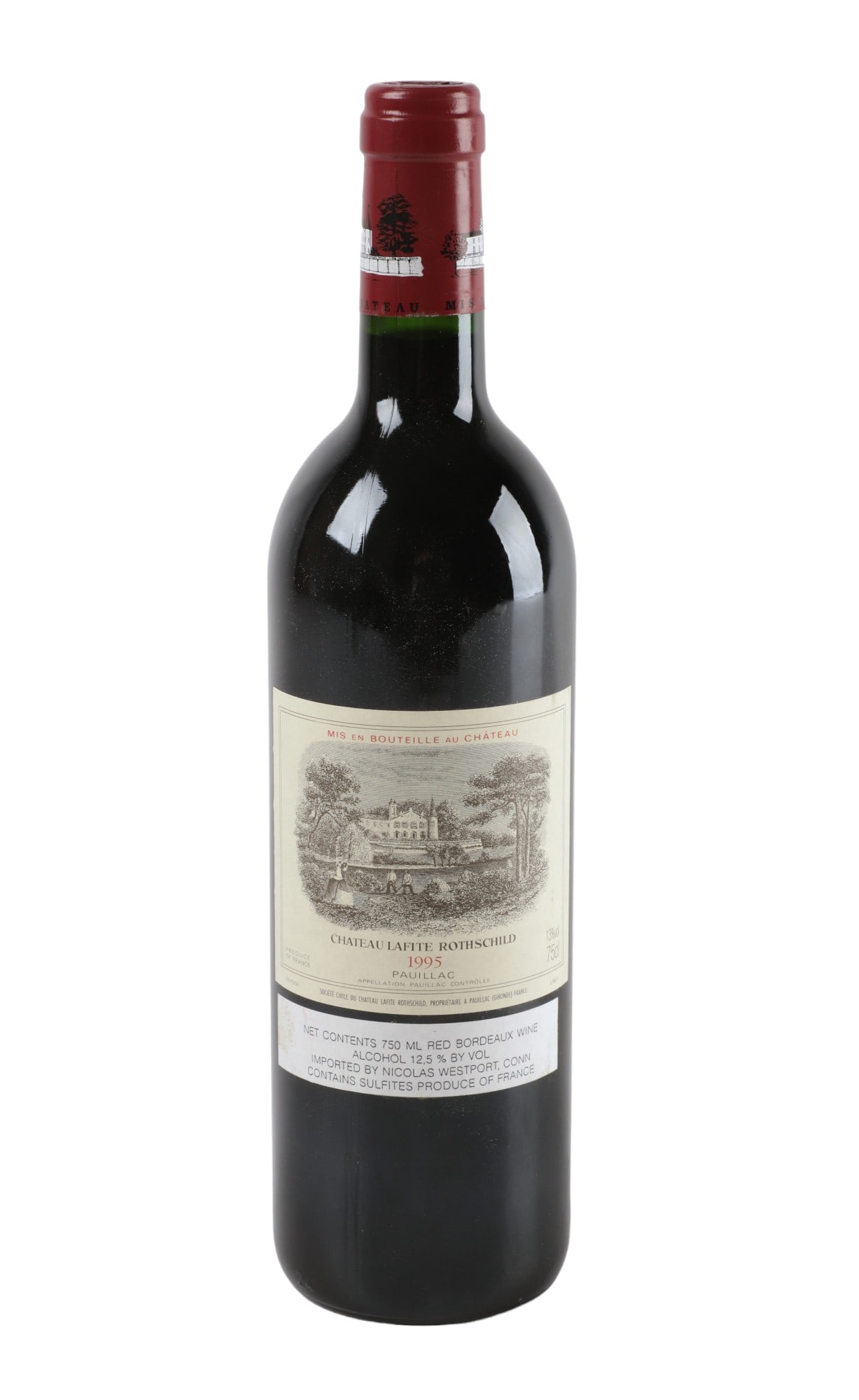1995 Chateau Lafite Rothschild Pauillac France: 1995 Chateau Lafite Rothschild Pauillac France, RP 95, 750 ml The wine offered in this sale is the single owner collection of the since passed avid wine collector and lover, Ray Emplit. The Emplit col
