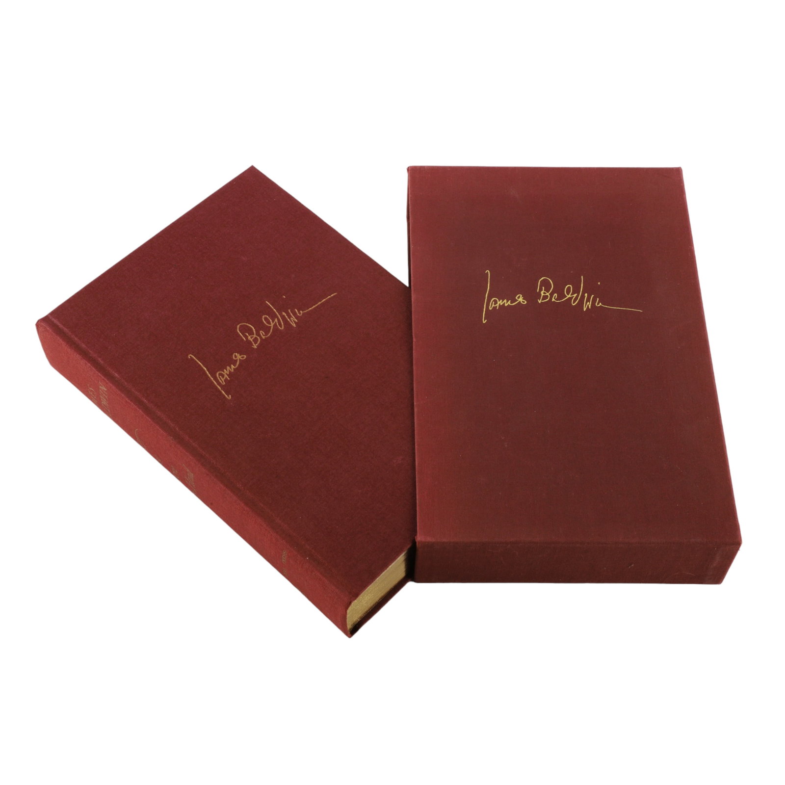 Just Above My Head by James Baldwin (signed): A copy of a limited signed first edition of Just Above My Head by James Baldwin (New York, 1979; in original slipcase). Signed by Baldwin on the limitation page at the end as #97 of 500 copies in this