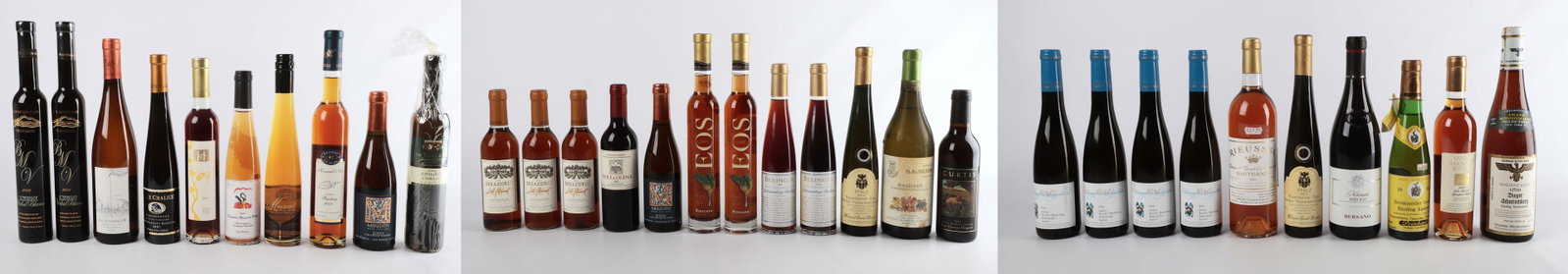 (32) Bottle Assorted Wine Grouping: (32) Bottle wine grouping to include (2) 2001 Pfalz Weingut Erich Bender, (1) 1976 Staatliche Weinbaudomï¿½ne Singer Scharlachberg Riesling Seerenauslefe, (1) 1983 Deinhard Bernkasteler Docto