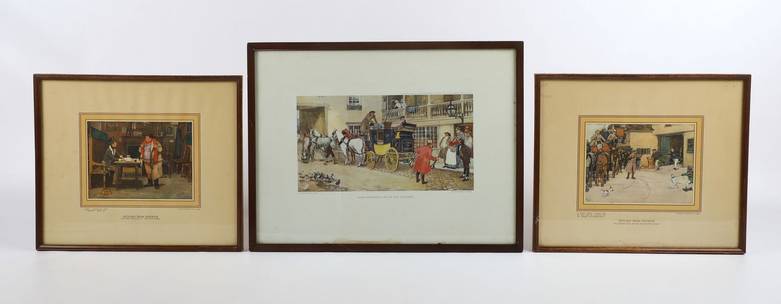 (3) Charles Dickens Prints (1 of 4)