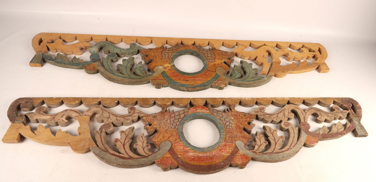 (2) Decorative Wood Carousel Panels (1 of 2)