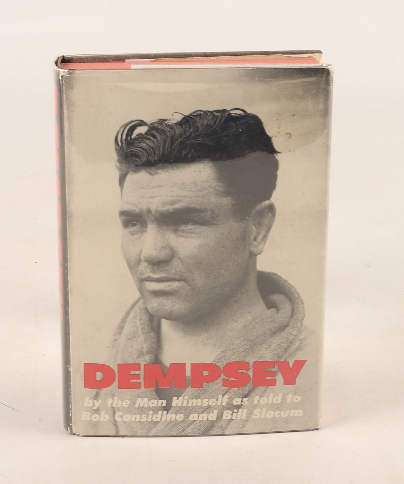 Jack Dempsey signed Autobiography (1 of 4)