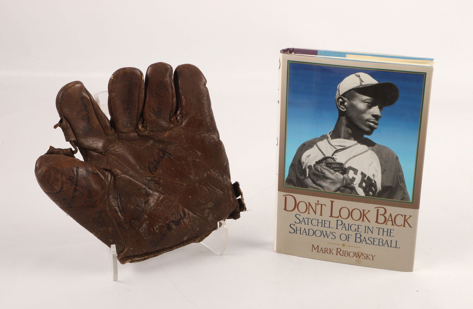 Vintage Glove Signed by Negro League HOF's (1 of 11)