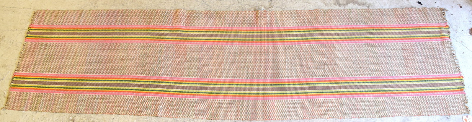3' x 11'8" Flat woven runner: 3' x 11'8" Flat woven runner