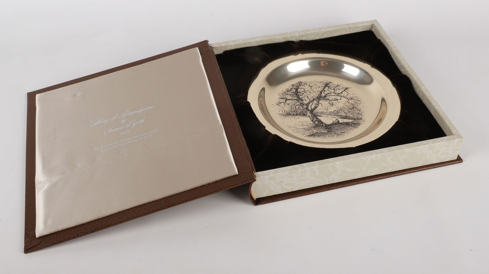 James Wyeth sterling  'Along The Brandywine' (1 of 6)