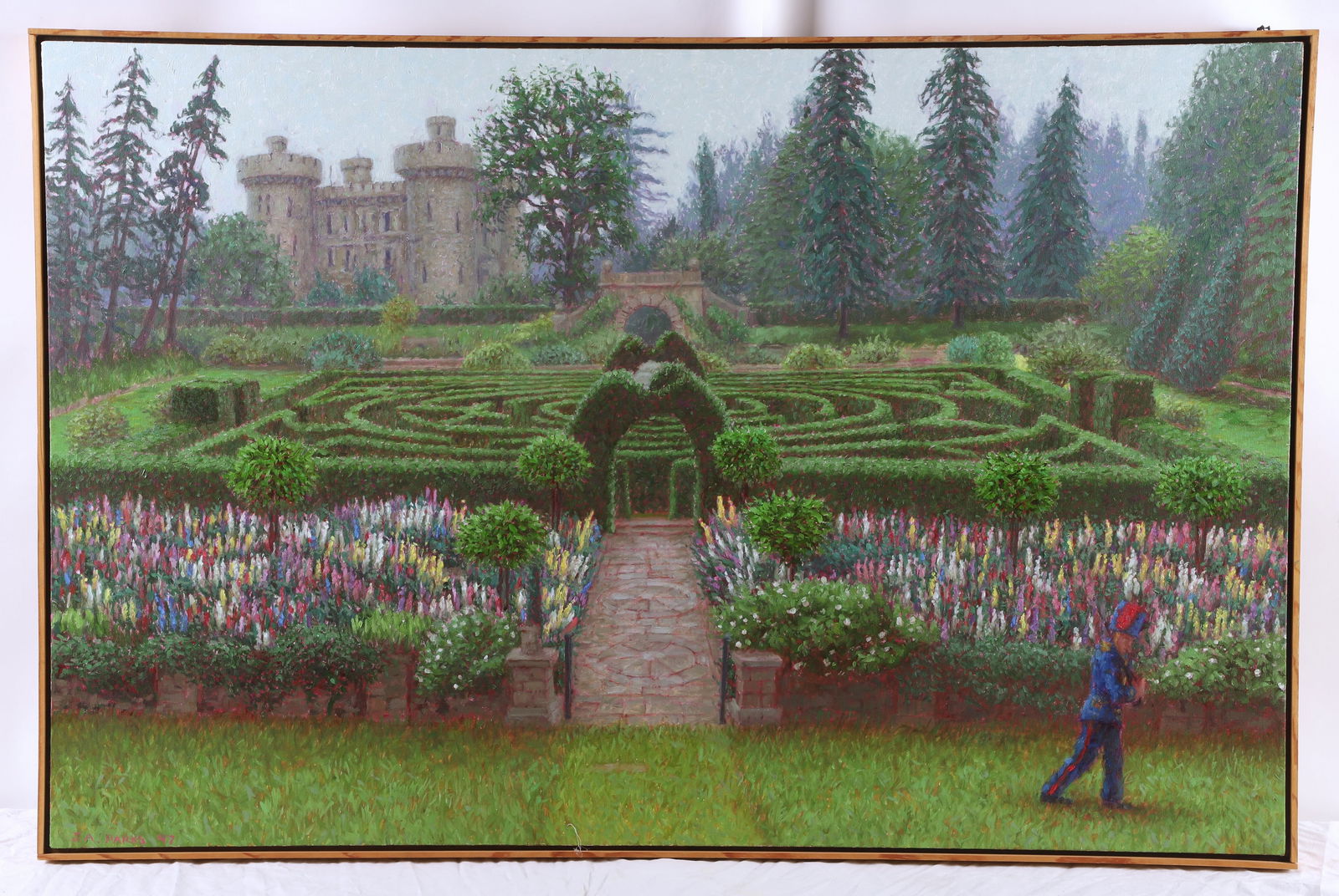John Parks "Leaving the Lupin Garden" (1 of 5)