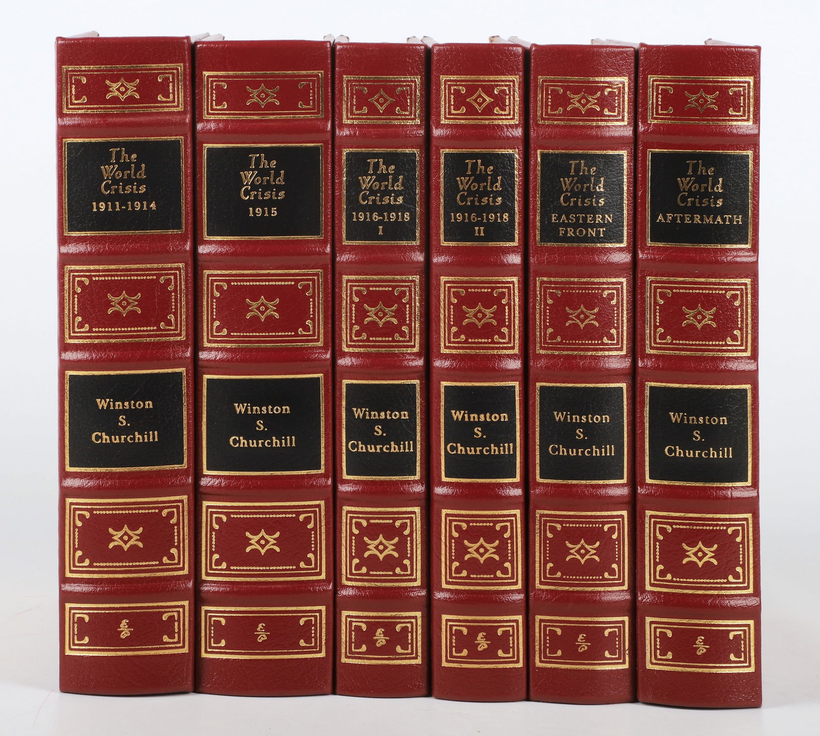 [fine binding] The World Crisis by Churchill (1 of 4)