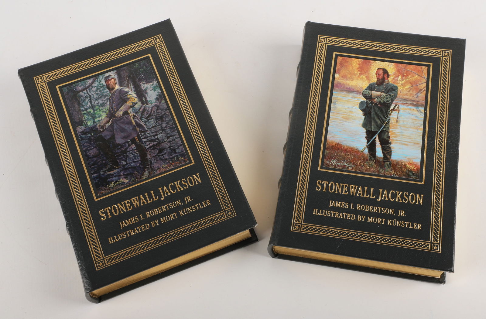 [fine binding] A bio of Stonewall Jackson, signed (1 of 3)