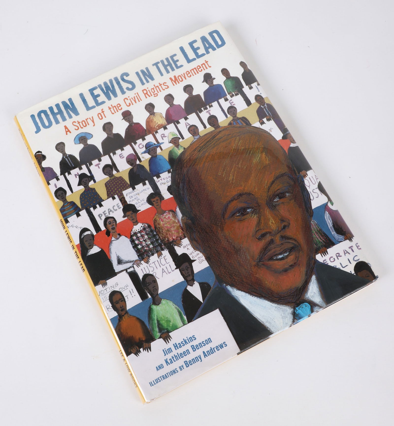 John Lewis in the Lead, signed by Lewis (1 of 4)