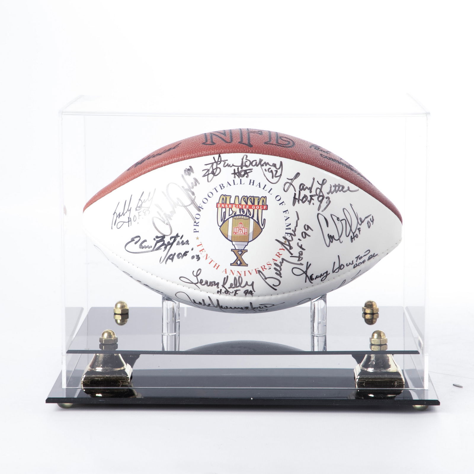 Signed HOF Football (28) Golf Classic X (1 of 4)