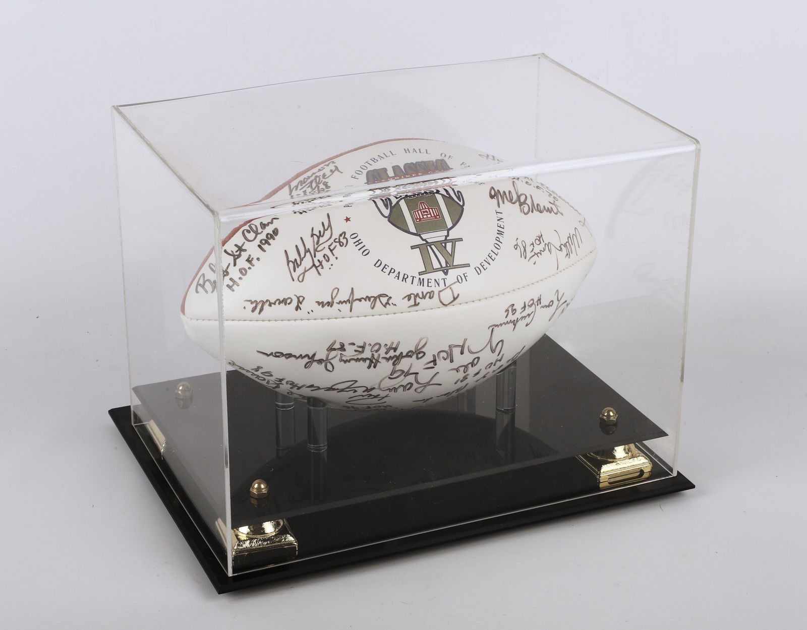 HOF Football Signed By (24) HOF Players (1 of 5)