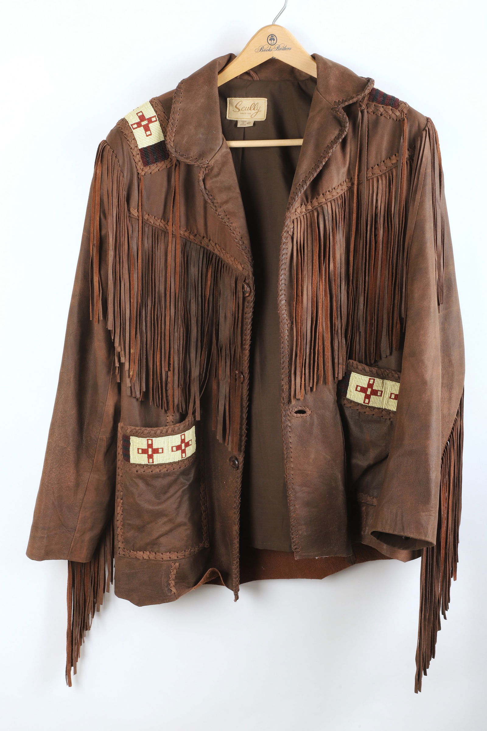 Scully beaded and fringed leather jacket (1 of 5)