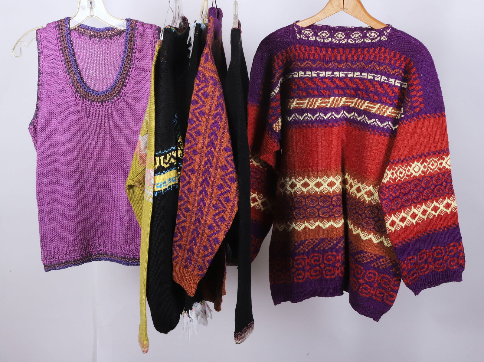 (7) handmade custom deadstock boutique sweaters (1 of 8)