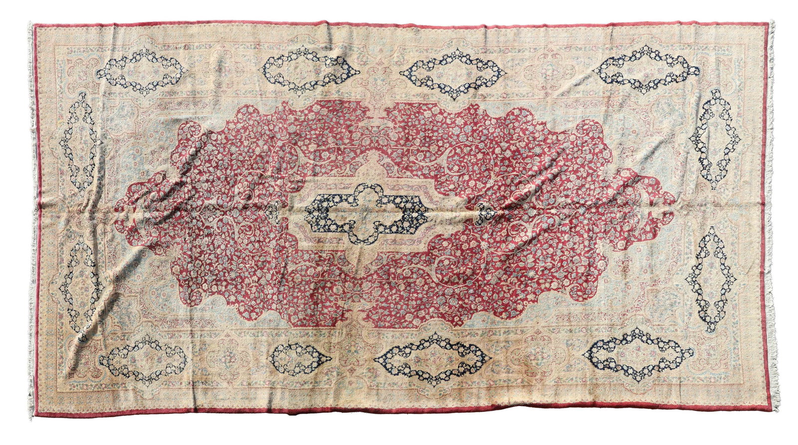 11'4" x 23' Persian Kerman, circa 1960, #5138, Tom Attieyah (1 of 3)