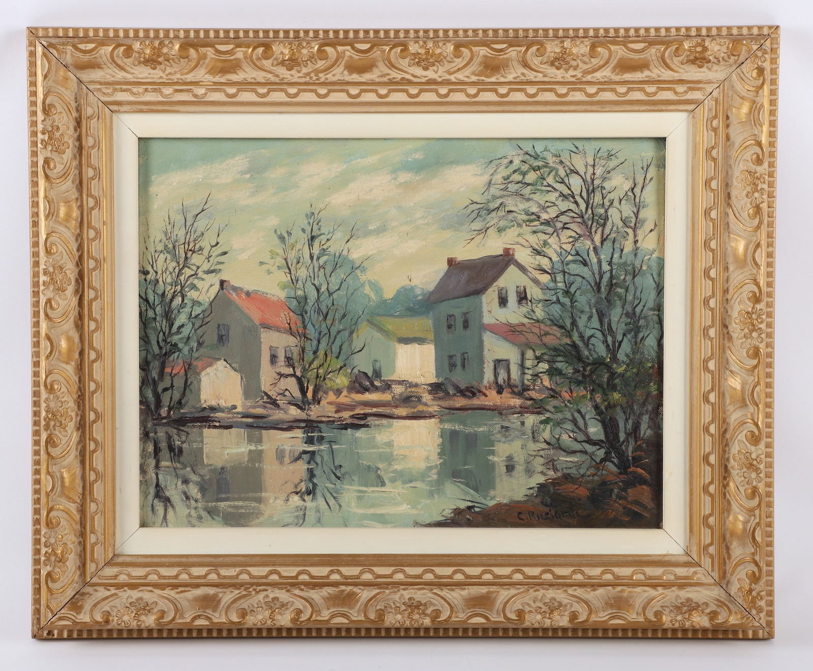 Cesare Ricciardi Pennsylvania Landscape Painting (1 of 4)