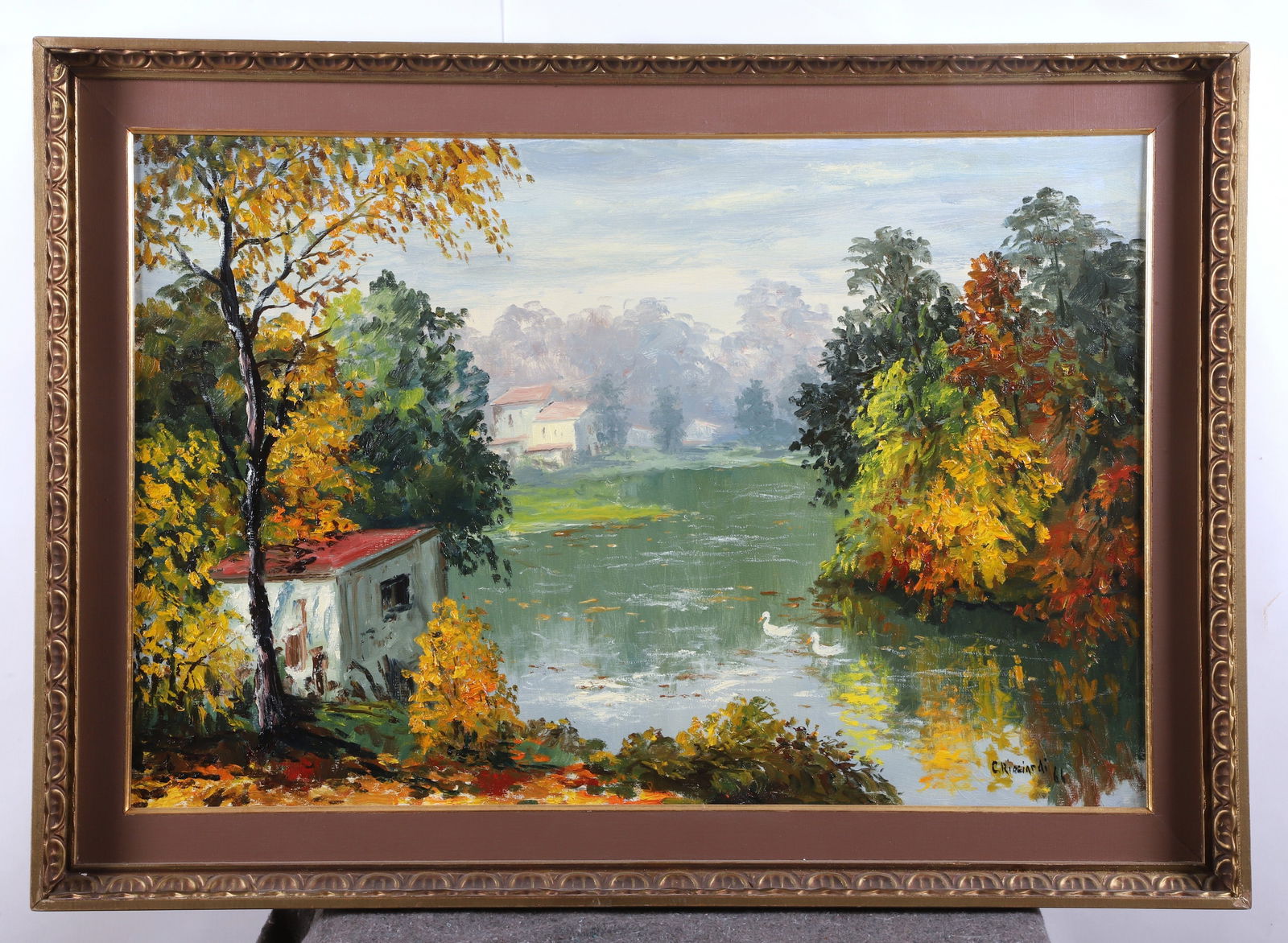 Cesare Ricciardi Landscape Painting (1 of 4)