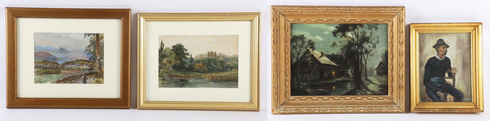 (4) Framed Paintings (1 of 5)