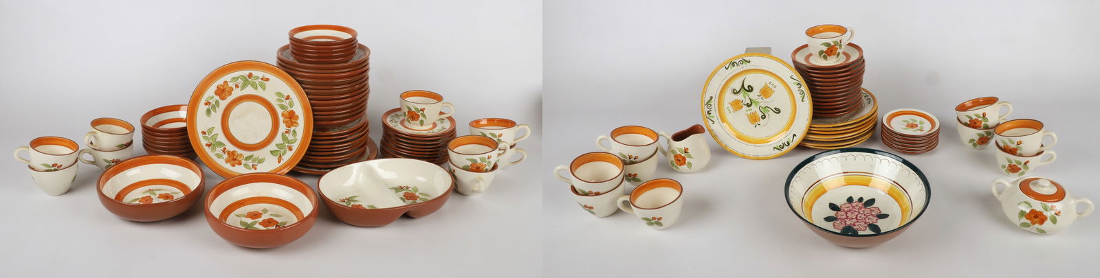 Collection of assembled Stangl dinnerware (1 of 9)